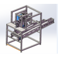 Automatische machine voor het opdelen van vleugels